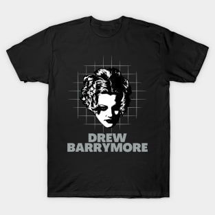 Drew barrymore -> 80s retro T-Shirt